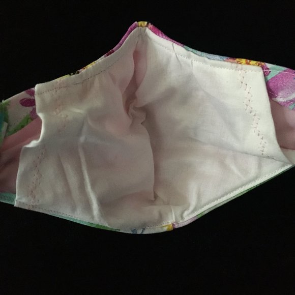 Reusable / Washable Sculpted Mask Cactus Flower #4 - Picture 9 of 11